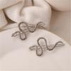 2pcs Modern Snake Form Hairpins Fashion Bangs Clip Retro Barrettes Jewelry Headwear Accessories Hair Styling Tool