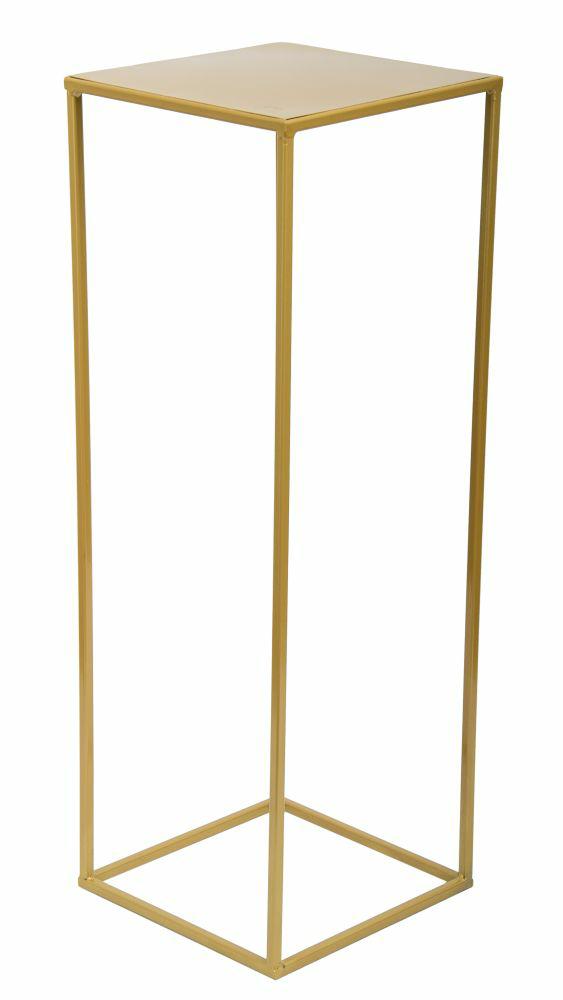 Złoty Nowoczesny Kwietnik Stojący 70Cm