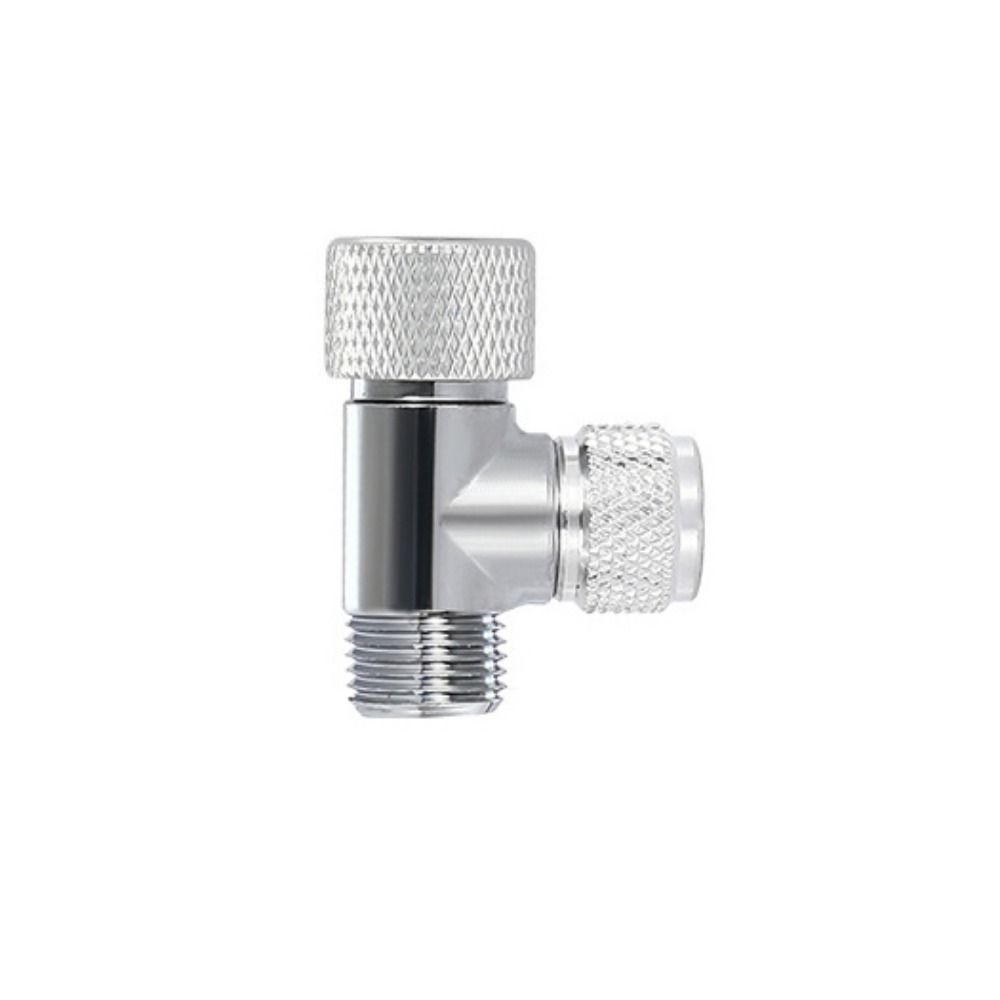 Single/Double Head Needle Valve Regulator Copper Silver CO2 One-way Bubble Regulator CO2 Fine-tuning Valve CO2 Bubble Counter