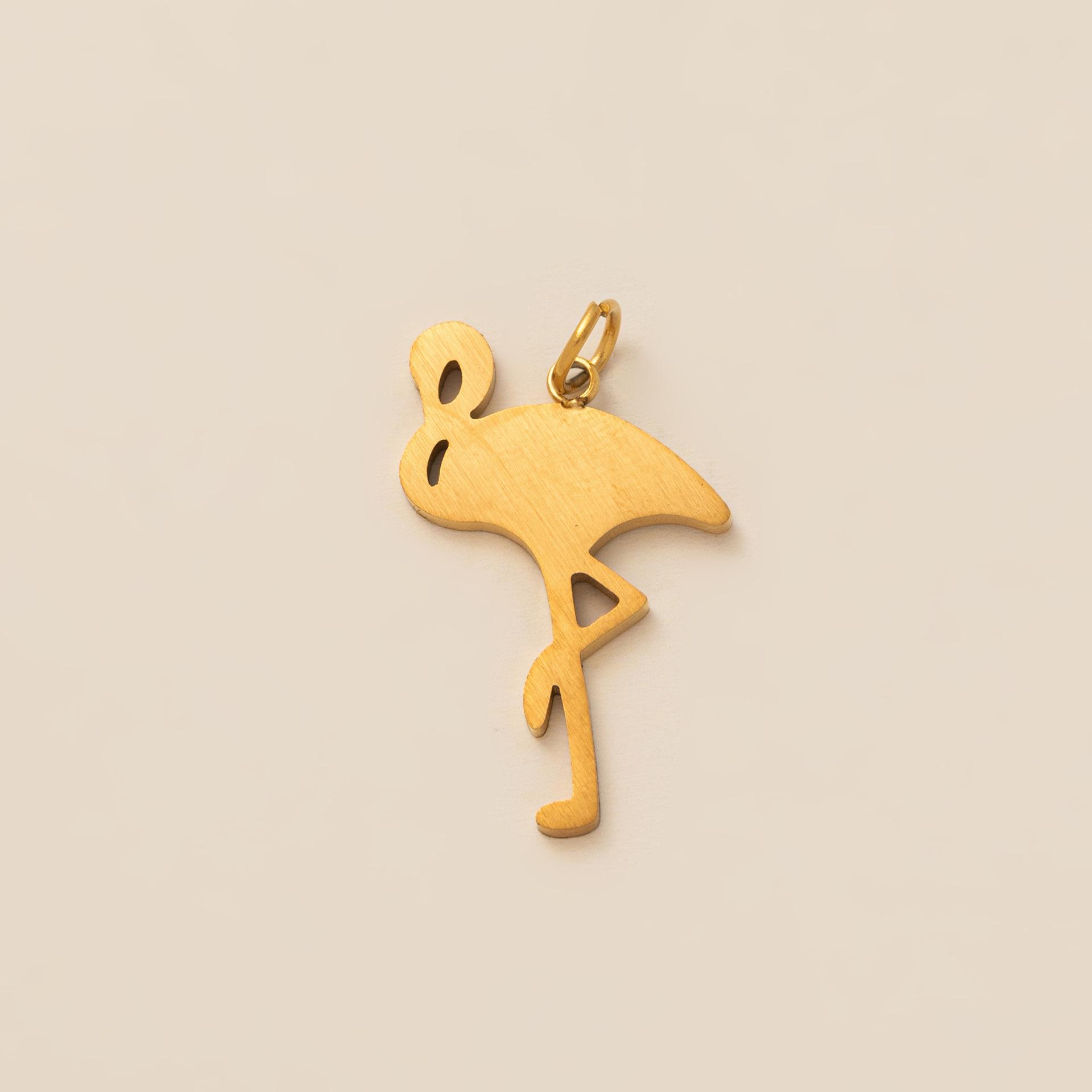 18K Gold Plated Stainless Steel Animal Pendant Necklaces - DIY Open Link Chain Assortment