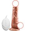 Dámské silikonové erotické hračky pro ženy Vibrátory pro ženy Vyhřívané rotační teleskopické dildo Párová masturbace Dálkové ovládání G-bod stimulace Sexuální hračky