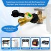 Propane Tank Gauge,Propane Tank Gauge Level Indicator,Universal Propane Gauge For 5-40 Lb LP Tank,Color-Coded Gas Pressure Meter & Leak Detector