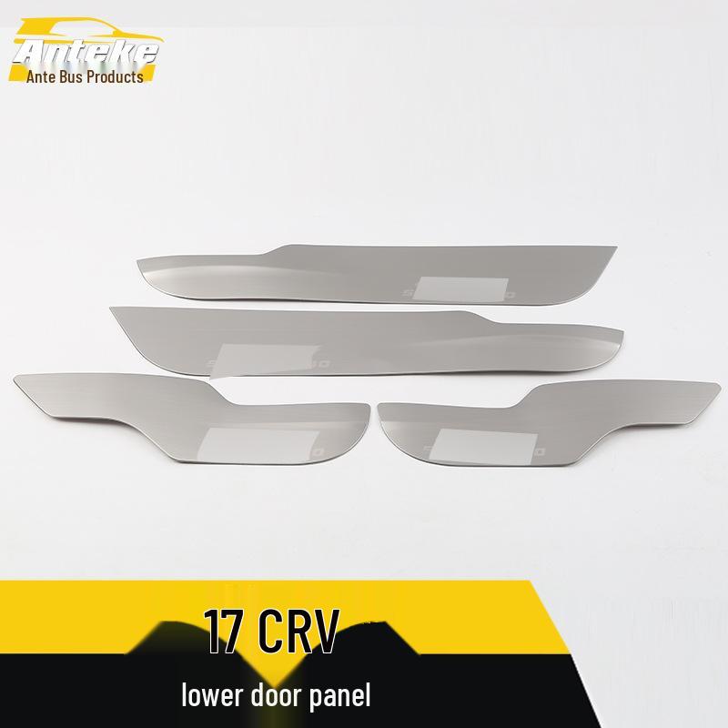 17 CRV Lower Door Decorative Panel Edge Trim & Scratch-Resistant Sticker Accessory