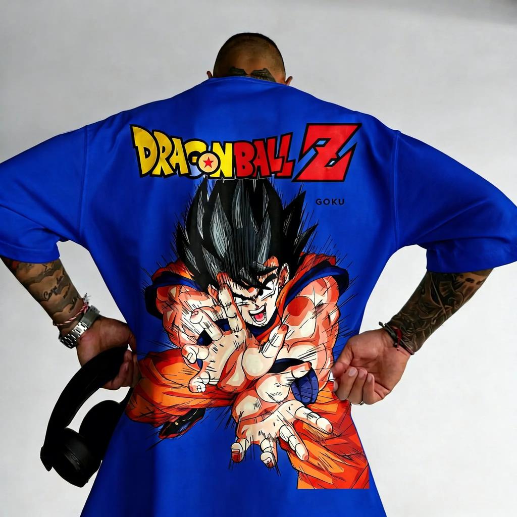 Dragon Ball Z Men's and Women's T-shirt Son Goku Anime Tee Summer and Spring Boy's Short Sleeves Hip-hop Parent-child Outfits