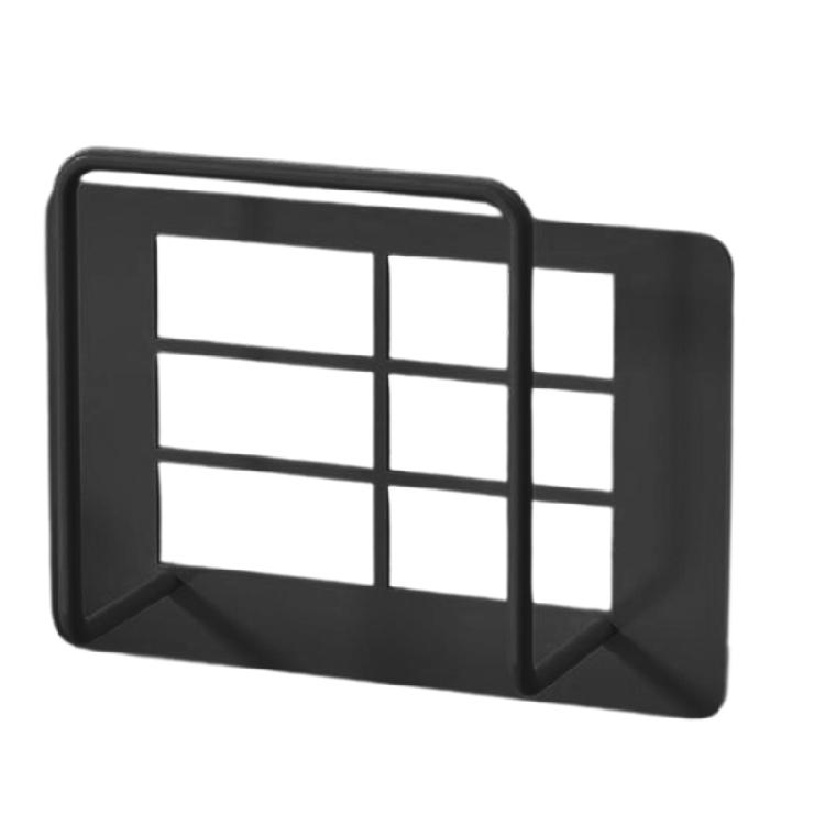 Minimalists Iron Wall Shelf for Electronics Organization Securely Holds Charging Remotes Without Wall Damage