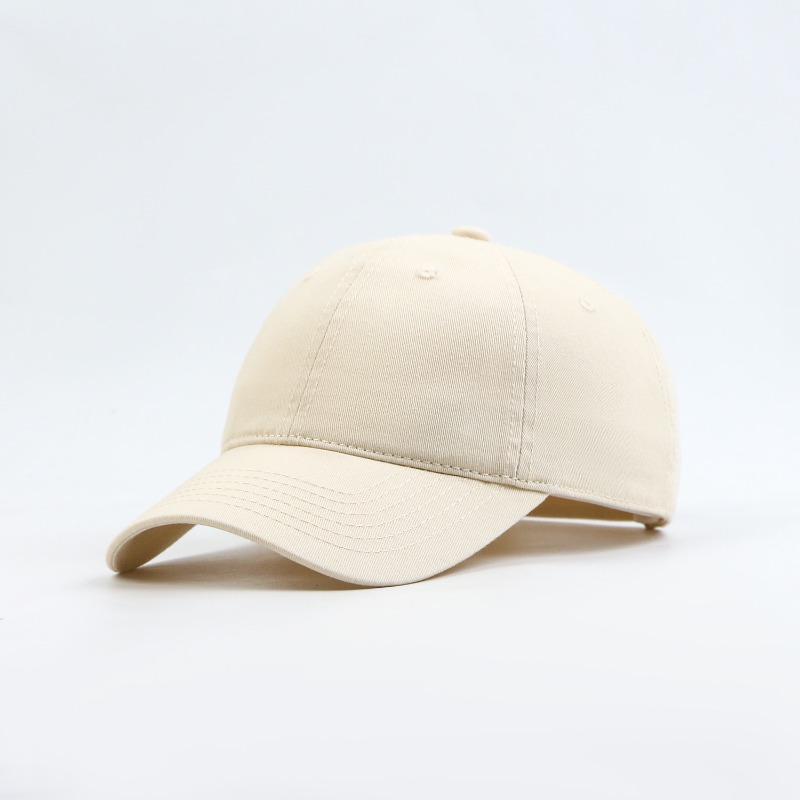 Pure cotton spring and summer baseball cap women's casual sun hat showing face small cap men's hat plus