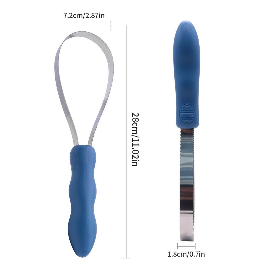 Stainless Steel Pet Grooming Comb: Anti-Itch Rake for Dogs and Cats, Removes Loose Hair.