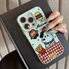 Phone Case for iPhone 11 13 Case iPhone 12 14 15 16 Pro Max 12 Pro 15 Plus 16 Pro Leather Painted Waterproof Drop-proof and Wear-resistant Cartoon
