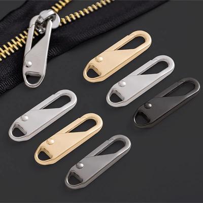 Universal Zipper Puller Replacement Instant Repair Zipper Head Kit Travel Bag Suitcase Wallet DIY Sewing Metal Zipper Sliders
