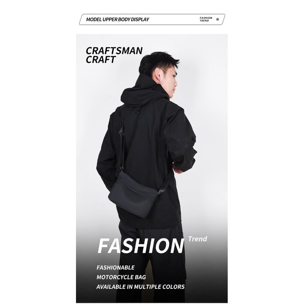 Shoulder Bag Unisex Nylon Multi Compartment Daily Commute