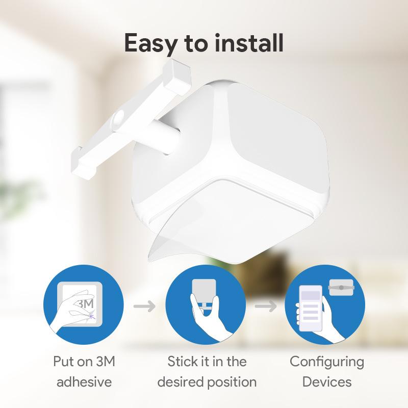 Tuya Smart Bluetooth Finger Robot, APP Remote Control Timer Voice Command, Home Automation Device for Switch Button Pusher