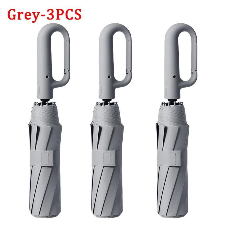 1/3/5 шт. полностью автоматический зонт с пряжкой-кольцом — фото 15