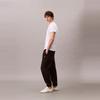 Calvin Klein Fleece Letter Embroidery Drawstring Cuffed Casual Pants Men bottoms Black 40QM432