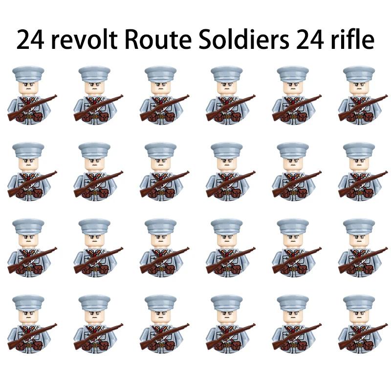 Children's Toys World War II Military Soldiers Mini Action Figures Toy Boy Christmas Gift