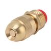 5PCS Brass Spray Nozzle Gold Irrigation Nozzle Durable Misting Nozzle  Fountain Atomization