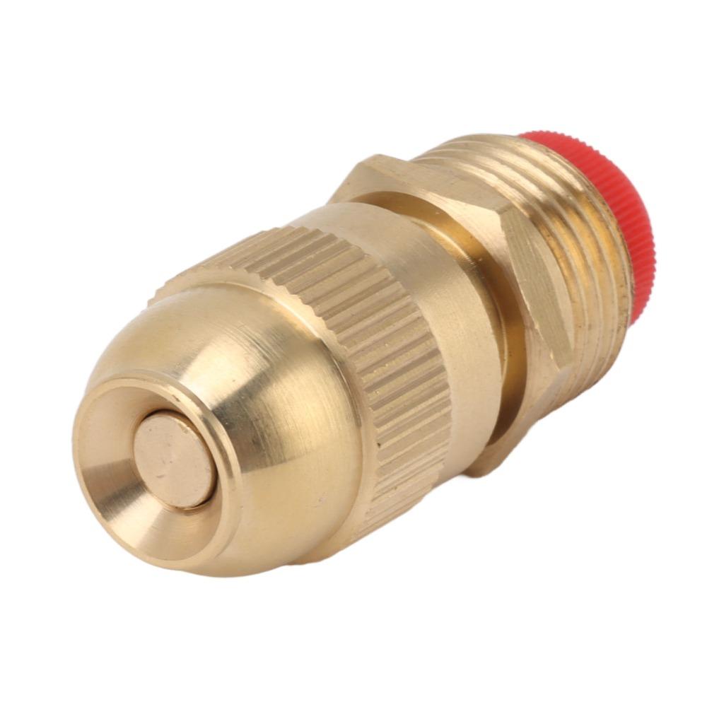5PCS Brass Spray Nozzle Gold Irrigation Nozzle Durable Misting Nozzle  Fountain Atomization