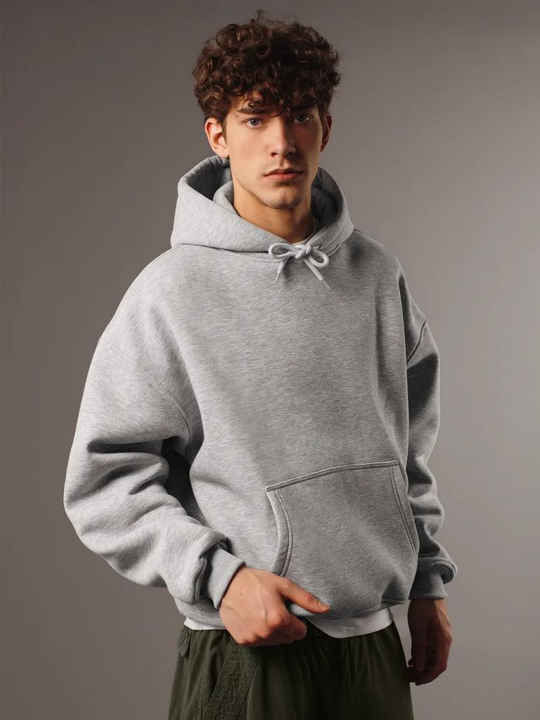 Men's Women's Oversized Y2k Unprinted Hoodies Couple's Streetwear Loose Sweatshirt Harajuku Hip Hop Female Male Comfortable Tracksuit