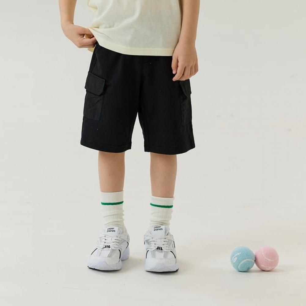 

[olivan] Hwasum Point Cargo Pants 2color blacks/150