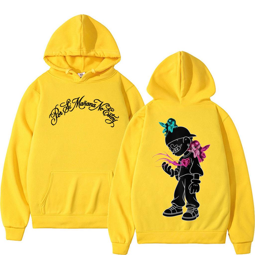 Rapper Omar Courtz Porsi Manana No Estoy Tour New Album Hoodies Men Women Fashion Aesthetic Sweatshirt Pullovers Streetwear