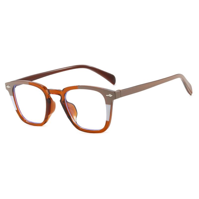 New Black Square Computer Glasses Frame Women Men Anti Blue Light Rectangle Eyewear Blocking Optical Spectacle Eyeglasses