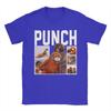 Unisexs TShirt Punch Monkey Cute Awesome Cotton Tees Short Sleeve T Shirts Crewneck Clothes New Arrival