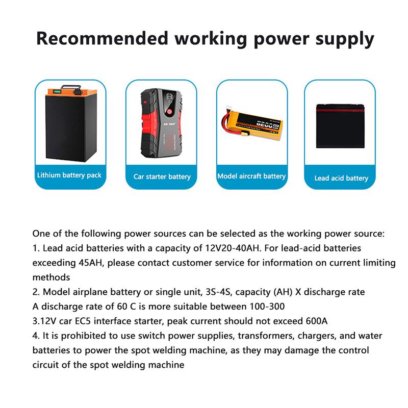 Spot Welder 12V 18650 Lithium Battery Energy Storage Spot Welding Machine Pcb Circuit Board Portable Soldering Equipment Diy Kit
