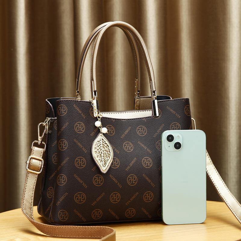 Women's Handbag 2025 New Large-capacity Women's Bag Middle-aged Mother Bag Shoulder Messenger Bag