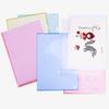 Transparent Folder Thickened File Bag Protective Cover Color Opening Students' Use Test Paper Folder Personal Interview Resume Film Wholesale Hot