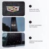cwgqxl1 Honeycomb Texture Car B-pillar Sticker for Cadillac ATS BLS CT4 CT5 CTS ESCALADE XT4 XT6 XTS A B Column Protective Film Decals