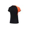 Li Ning Badminton Series Quick-Dry Cool Sports Competition Raglan Sleeve T-Shirt Women Tops Black AAYR200-3