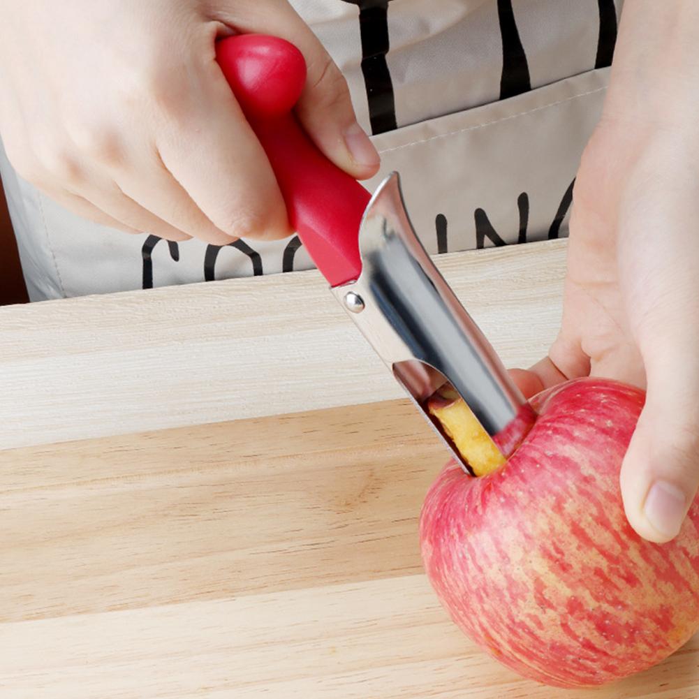 Apple Portable Core Cutter Knife Corers Fruit Slicer Multi-Function Cutting Kitchen Tools Vegetable Pear Core Remover