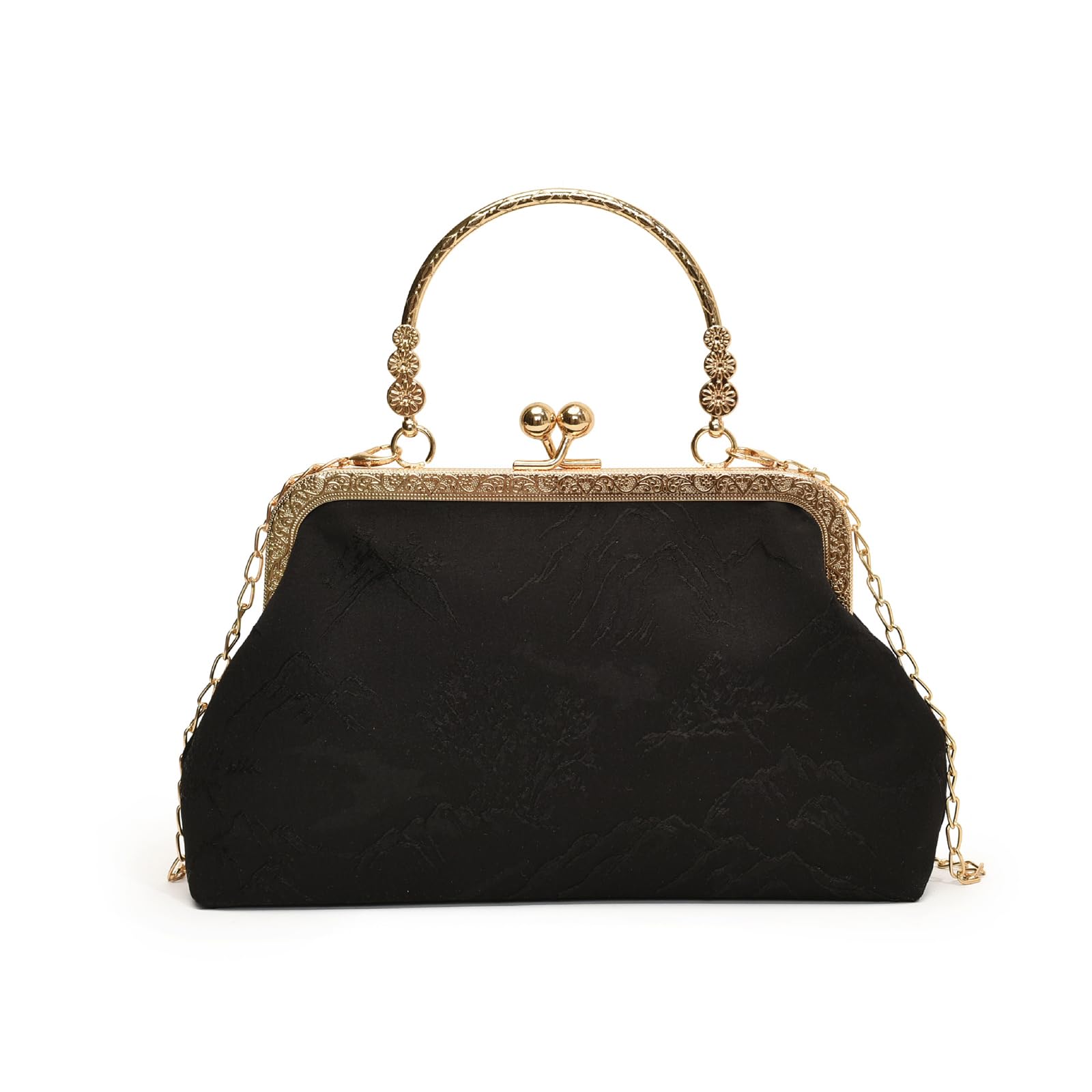 

Hillrill Women s Party Bag, 2-Way, CrossbodyHandbag, Perfect for Weddings, Coming-of-Age Ceremonies, Yukata, and Other Formal Occasions, including