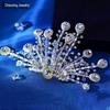 Chenxing Iridescent Rhinestone Hair Comb for Brides - Wedding, Evening, Dance Accessories CP716
