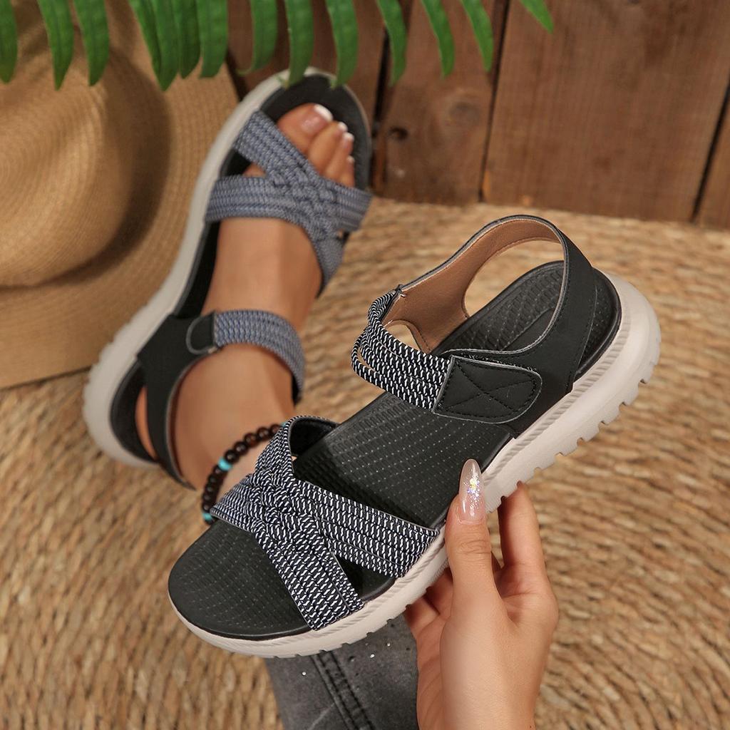 Amazon's Summer New Product: Women's Lightweight Sports Style Sandals with Thick Soles and Open-toe Design