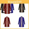 Mens Medieval Tailcoat Jacket For Fantasy Cosplay Roleplay Costume Clothing