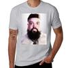 Joeyy Airbrush Squareprint TShirt Blacks Vintage Anime Shirt Heavyweights Unisexs T Shirt Graphic