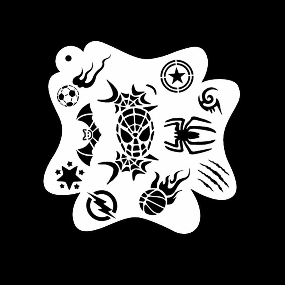 Hand Painting Face Paint Templates Reusable DIY Makeup Tools Body Art Paint Stencils  Drawing