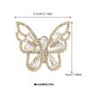 Versatile Rhinestone Butterfly Earrings - High-grade Temperament Jewelry