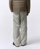 MUSINSA STANDARD [City Leisure] Fleece-Lined Wide Belted Parachute Pants [Dusty Cream]