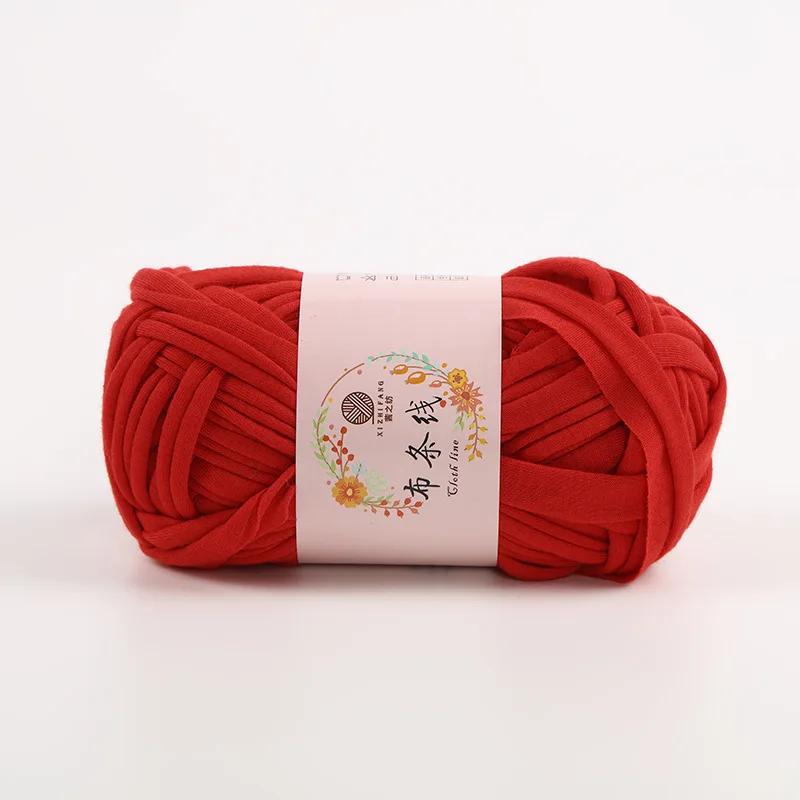 T Shirt Bulky Yarn for Hand Knitting Carpet Knitting Trap Crochet DIY Bag Purse Blanket Soft Thick Cloth Trapillo Yarn