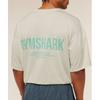Gymshark Washed T shirT sofT whiTe Pop Turquoise condiTioning Club