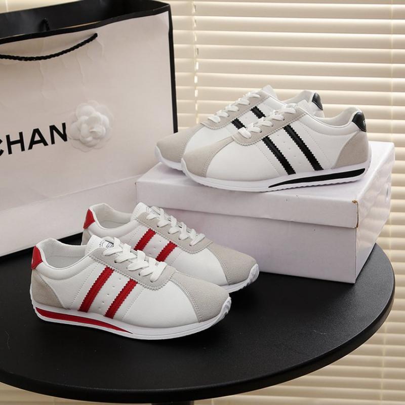 Autumn and Winter Women's Shoes, Women's Sneakers, Student Shoes, White Shoes, Low-top Round-toe Casual Shoes