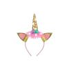 Girls Unicorn Light-up Dress with Accessories, Christmas Party Carnival Costume, 125-140cm