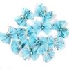 50/100pcs Winter Pet Hair Bows Boy Girl Dog Grooming Bows Rubber Bands Blue Snowflake Dog Pet Hair Accessories Grooming Product