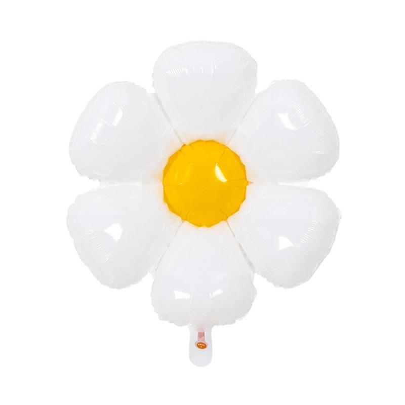Large Smiley Face Sunflower Balloon for Children's Day Table Decoration