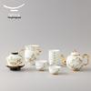 Yongfengyuan Pomegranate Garden 18-Piece Chinese Tea Set