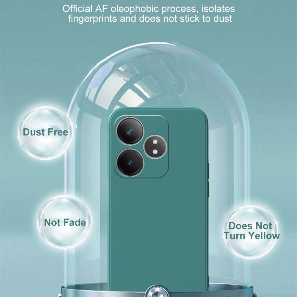 Liquid Silicone Case For Realme GT NEO 6 NEO6 SE GT6 GT6T 6T Liquid Silicone Case Global Version Full Body Camera Protect Case Cover Silicon