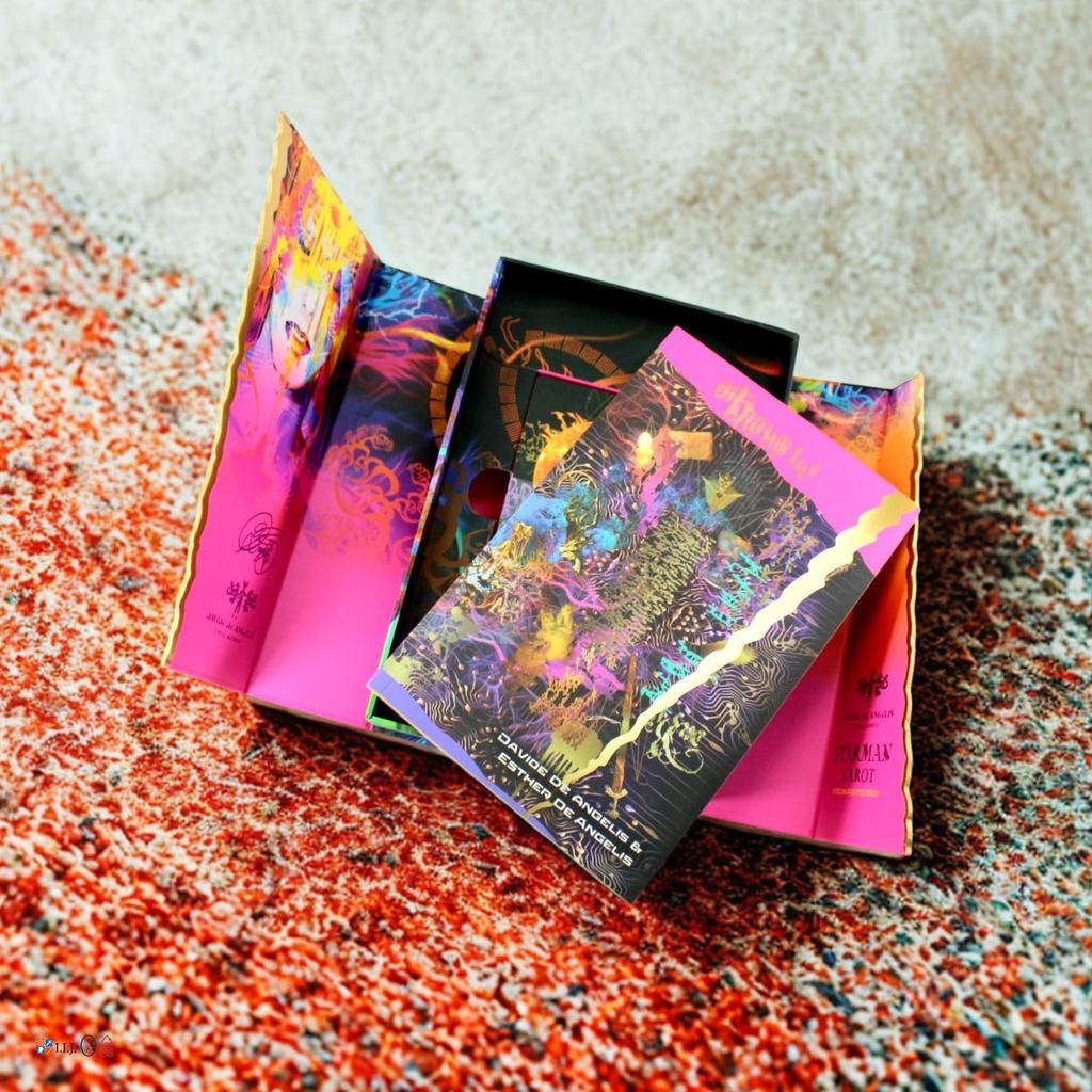 I.I.J. Starman Tarot Remastered Waite Edition 78-Card Tarot Cards, David Bowie Tarot Reading, with Japanese Instructions, Authentic