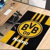 Custom Name BVB Printed Carpet, for Office Chair Living Room Bedroom Kitchen Room Decor Gifts.