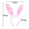 Bunny Ear Headbands, Set of 2, Cute Fluffy Horn Headbands, Props for Photography and Stage Performances, Animal Rabbit Ear Headbands, Bunny Ear